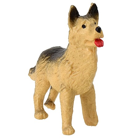 Cane lupo cm 6,5x5 h per statue cm 10
