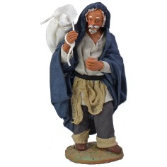 Mugnaio 15 cm altezza, tessuto, base, terracotta, sacco, stata