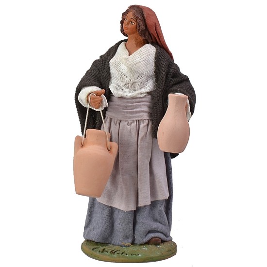 Donna con anfore 15 cm