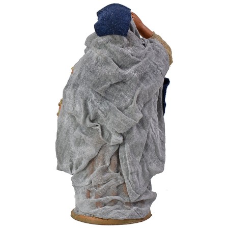 Venditrice di salumi 15 cm Mondo Presepi