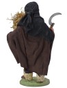 Hombre con hoz y haz de leña 15 cm