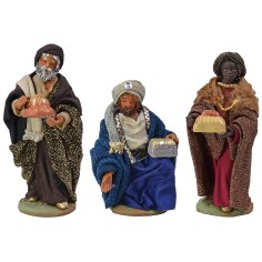 Tre Re Magi serie 15 cm Mondo Presepi