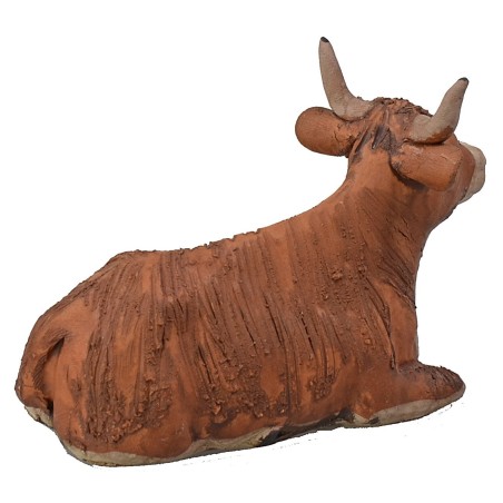 Buey sentado para estatuas de 15 cm Mundo Pesebres