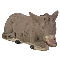 Asino seduto per statue 15 cm Mondo Presepi 2