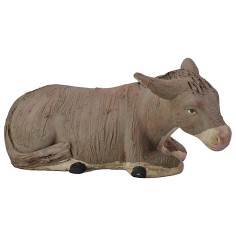 Asino seduto per statue 15 cm