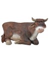 Bue acostado para estatuas de 15 cm Mondo Presepi
