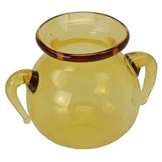 Vasetto in vetro cm 1,7 h 2