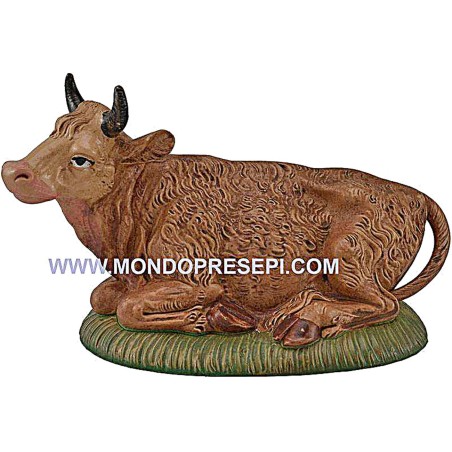 Juego de buey y burro Lux para natividad de 30 cm Euromarchi Mundo Pesebres