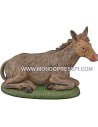 Conjunto de buey y burro Lux para belén de 30 cm Euromarchi