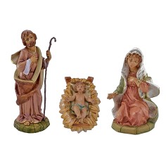 The nativity Lux, 30 cm, set 3 pcs Euromarchi