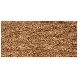 Panel de corcho de 33x16,5x1 cm con ladrillos irregulares