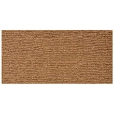 Panel de corcho de 33x16,5x1 cm con ladrillos irregulares