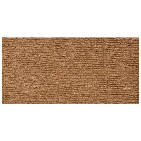 Panel de corcho de 33x16,5x1 cm con ladrillos irregulares