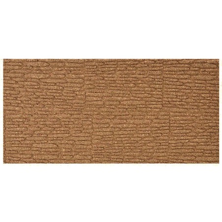 Panel de corcho de 33x16,5x1 cm con ladrillos irregulares