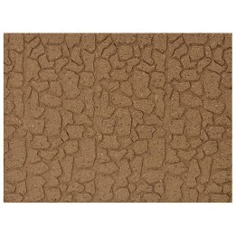 Panel de corcho con piedras grandes de 33x25x1 cm