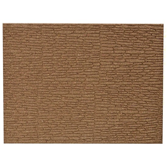 Panel de corcho de 33x25x1 cm con ladrillos irregulares