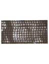 Colored cork panel with cobblestones 25x12x1 cm