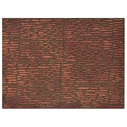 Colored cork panel cm 33X25x1 with irregular bricks
