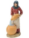 Donna con anfore in resina cm 20 Mondo Presepi