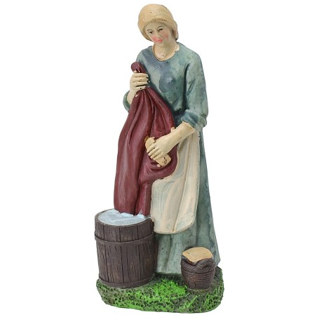 Lavandaia in resina cm 20