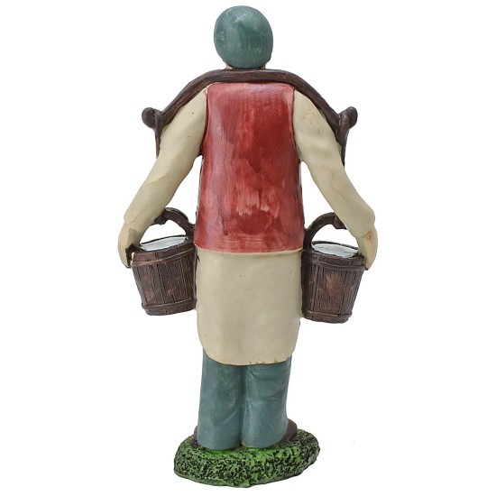 Aguador de resina de 20 cm Mondo Presepi