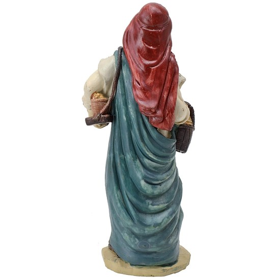 Vendedor en resina cm 20 Mundo Pesebres