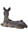 Asno sentado de resina para estatuas de 40 cm