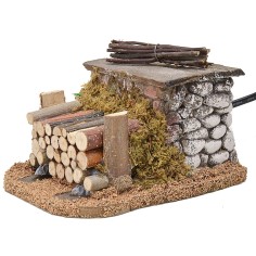 Topolini in movimento dalla legnaia cm 10x13,5x9 h 2