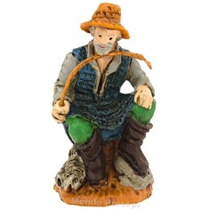 Pescatore serie Oliver cm 5 Mondo Presepi