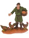 Contadino ciba galline serie cm 8 Oliver