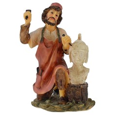 Sculptor in series resin 12 cm