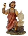 Scultore in resina serie 12 cm Mondo Presepi