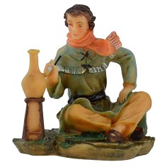 Decoratore di vasi in resina serie12 cm Mondo Presepi