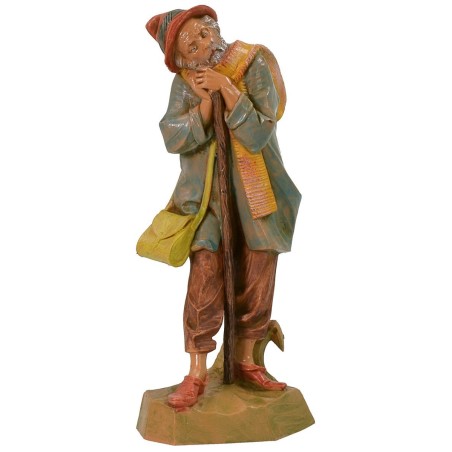 Viandante con bastone 19 cm Fontanini Mondo Presepi