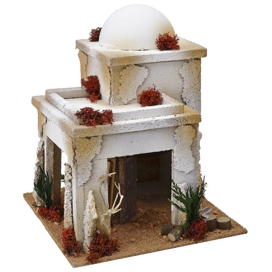 Taller árabe para carpintero de 23x22x27 cm de altura, madera.