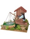 Fisherman with moving balance cm 26x16,5x21 h