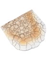 Pavimento de resina para plaza efecto piedra cm 24,5x23,5x0,9 h