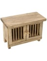 Gabbia in legno per animali da campagna cm 10x5x7 h. Mondo