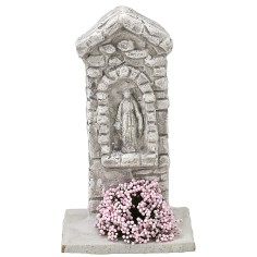 Santuario con Madonna cm 5,5x5x10 h. Mondo Presepi
