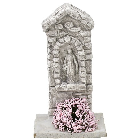 Sanctuary with Madonna cm 5,5x5x10 h.