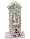 Santuario con Madonna cm 5,5x5x10 h. Mundo Pesebres