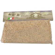 Polvere di legno effetto sabbia in busta da 80 gr. Mondo Presepi