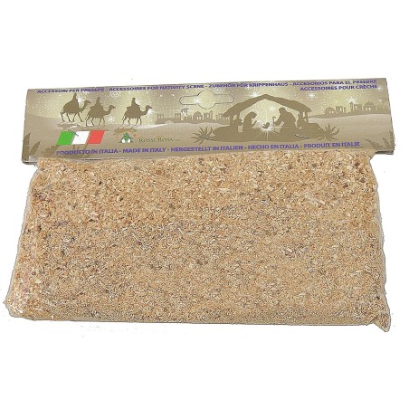 Polvere di legno effetto sabbia in busta da 80 gr. Mondo Presepi