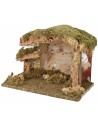 Capanna per Presepe cm 33x19x24 h