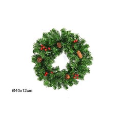 Guirnalda redonda Ø 40 cm Mundo Pesebres