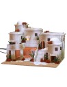 Pueblo árabe con horno completo de luces cm 50x40x38 h