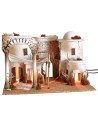Pueblo árabe con tienda y arco de 50x40x33 cm h