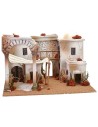 Villaggio arabo con tenda e arco cm 50x40x33 h