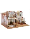 Villaggio arabo con tenda e arco cm 50x40x33 h
