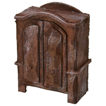 Armadio in legno antichizzato cm 8x4,5x11 h